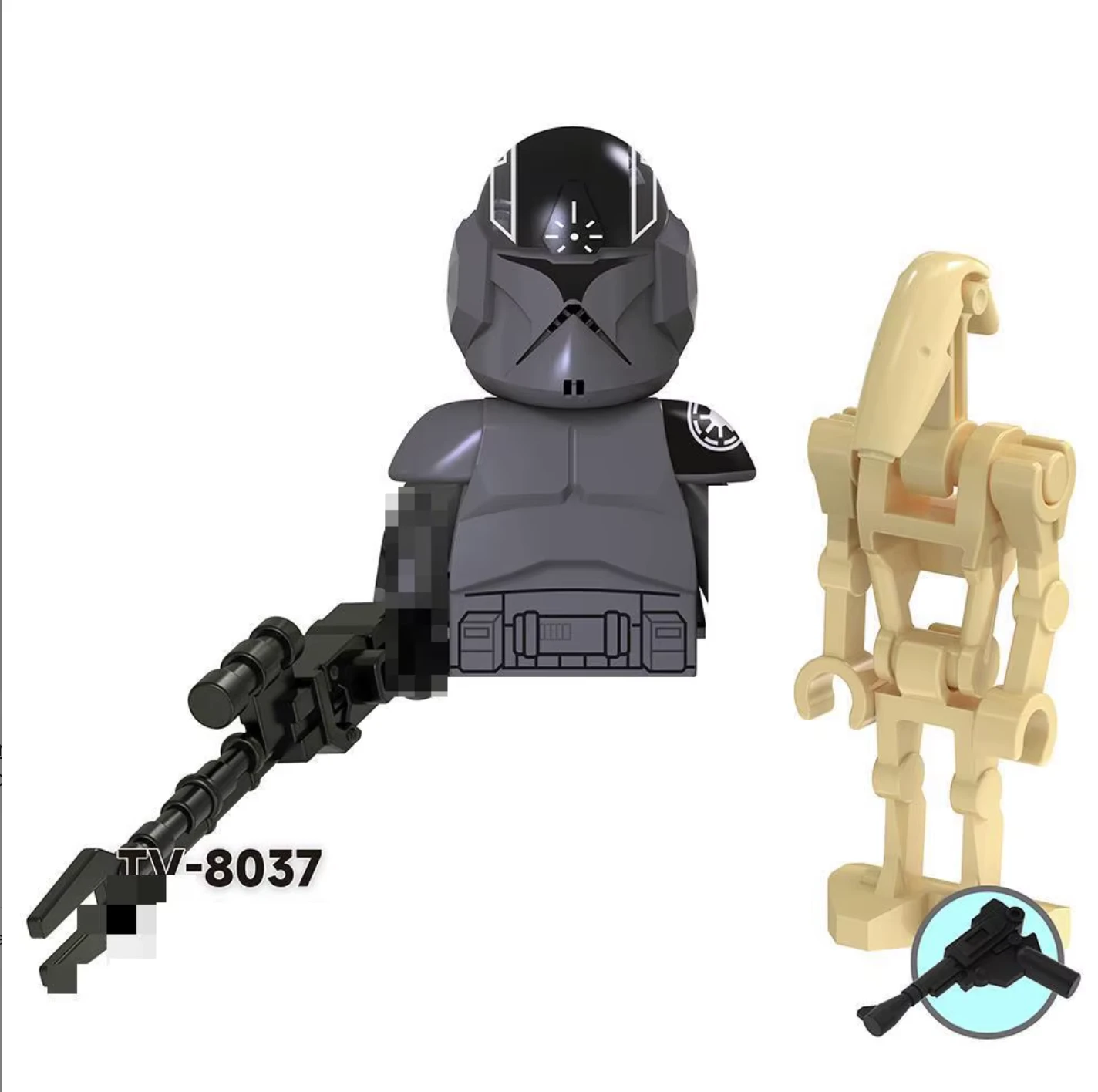 Grå soldat (med robot)